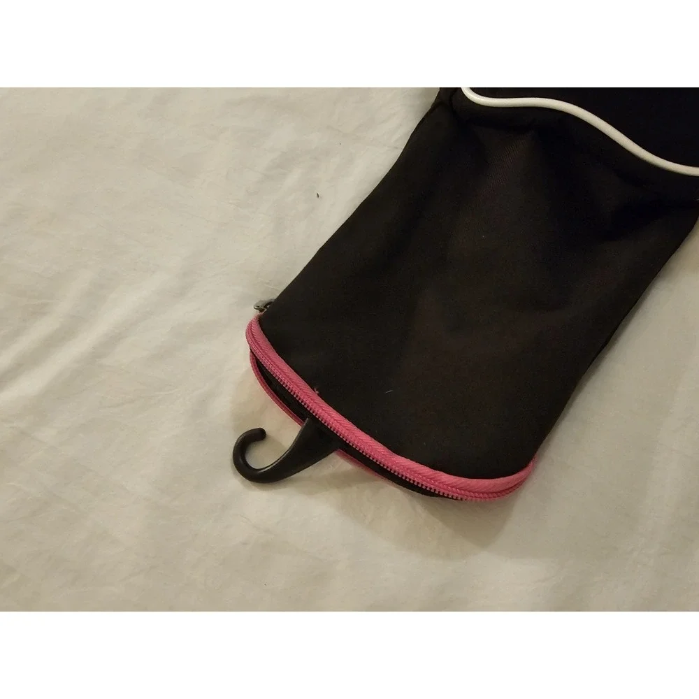 GIRL'S PINK & BLACK EASTON EQUIPMENT BAG FOR SOFTBALL, BASEBALL, TENNIS, ETC